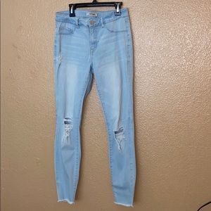 Light Blue Ripped Jeans